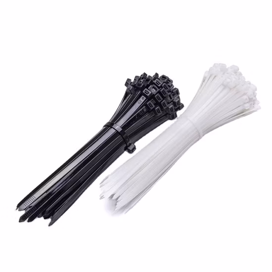 300mm 350mm 400mm OEM Factory Nylon66 PA66 Zip Plastic Cable Tie