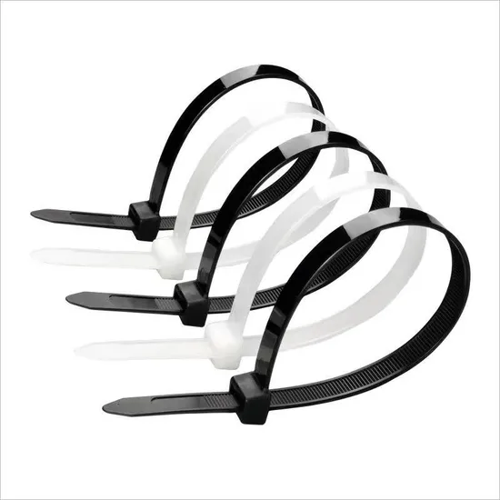 300mm 350mm 400mm OEM Factory Nylon66 PA66 Zip Plastic Cable Tie