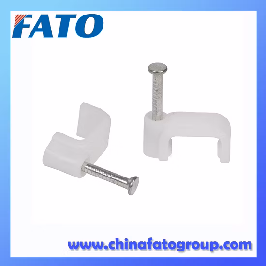 Professional Manufacturer Export Excellent Different Packing Cable Clips Flat