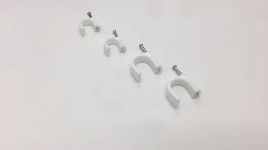 Professional Manufacturer Export Excellent Different Packing Cable Clips Flat