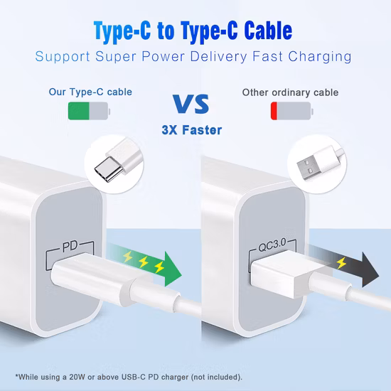 3FT/1m 5A Type-C USB Data Cable USB Fast Quick Charging Long Data Sync Cord Electric Wire Mobile Phone Accessories