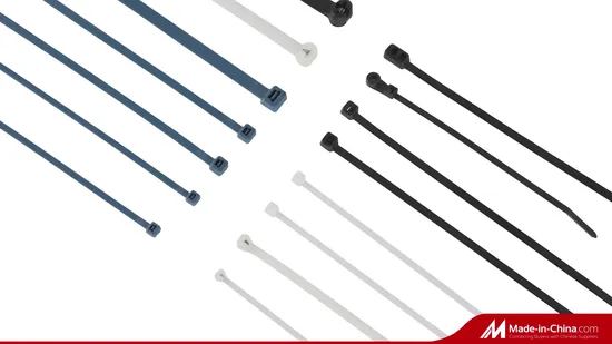 Chinese Reliable Supplier Plastic Nylon PA66 Cable Ties with UL CE ISO9001