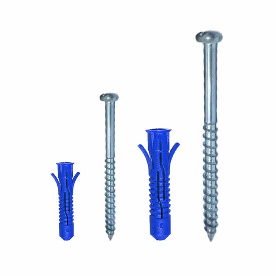 Wholesale Plastic Expansion Pipe Column Anchor Wall Plug Frame Fixings Expansion Tube Anchor