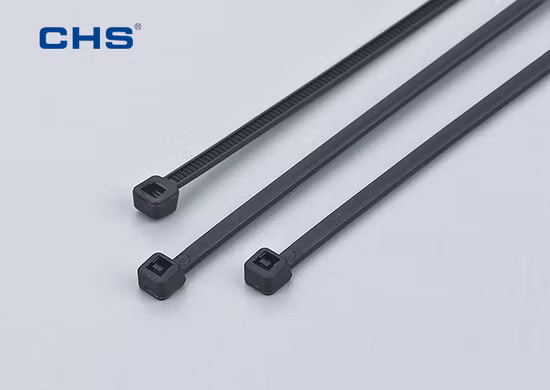 Chs Top Brand 7.5*370mm Heavy Duty Nylon PA66 Self Locking Plastic Cable Ties